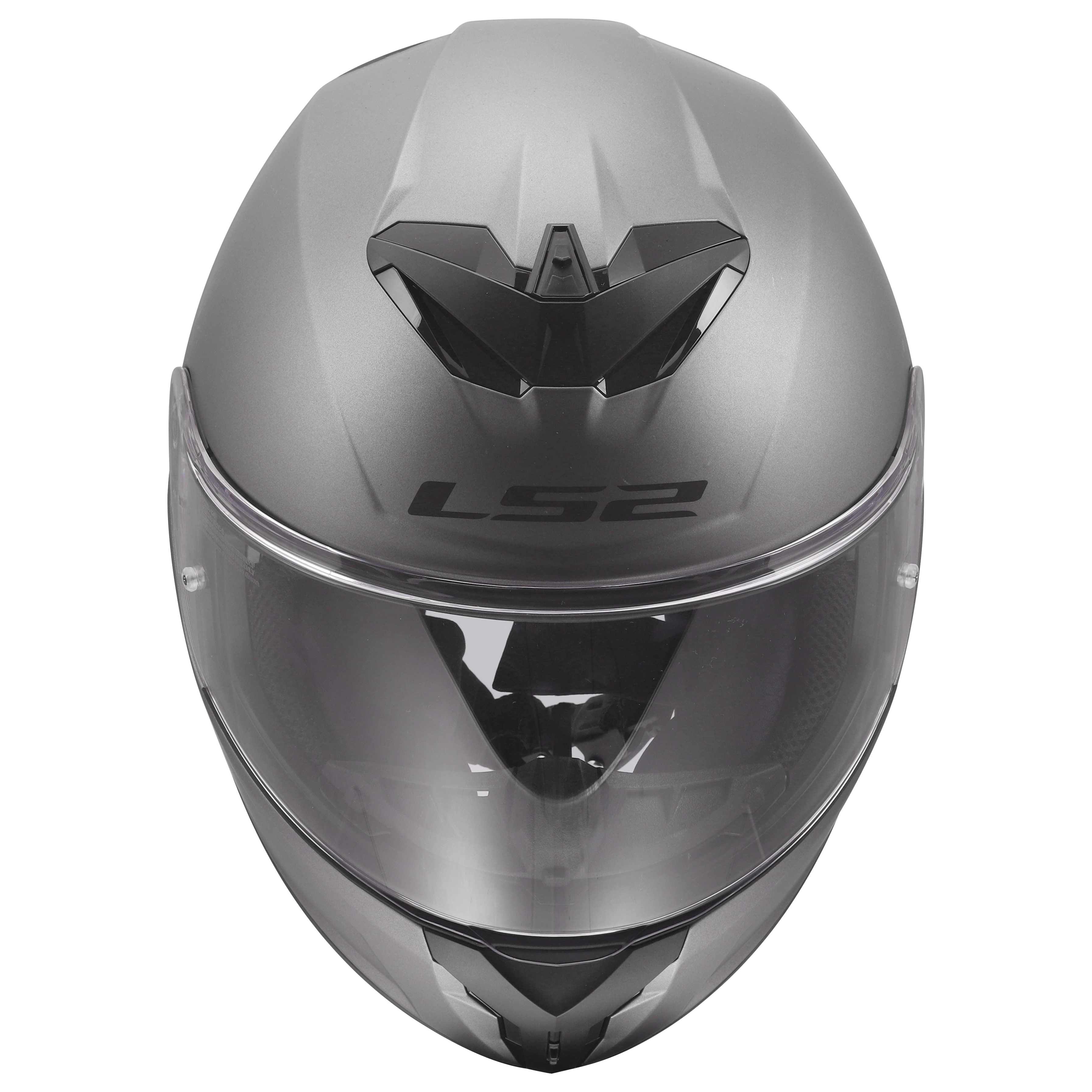 LS2 FF820 RAPID III SOLID MATT TITANIUM 168200007 (9)